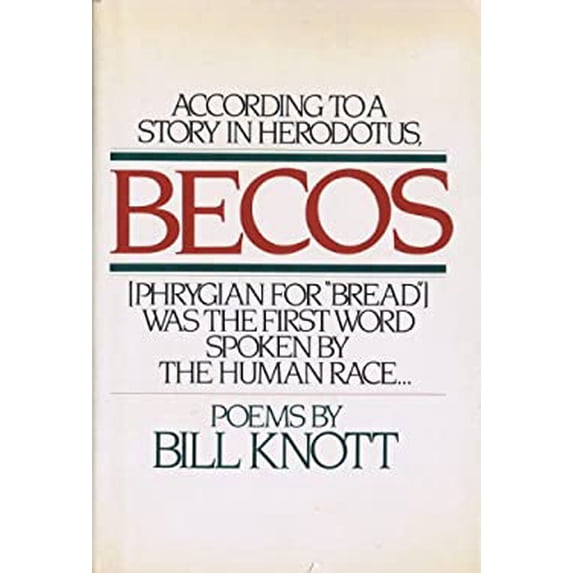 Pre-Owned Becos : Poems 9780394529240