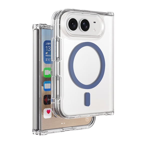 Becova Magnetic Clear Case for Apple iPhone Duo, Compatible with ...