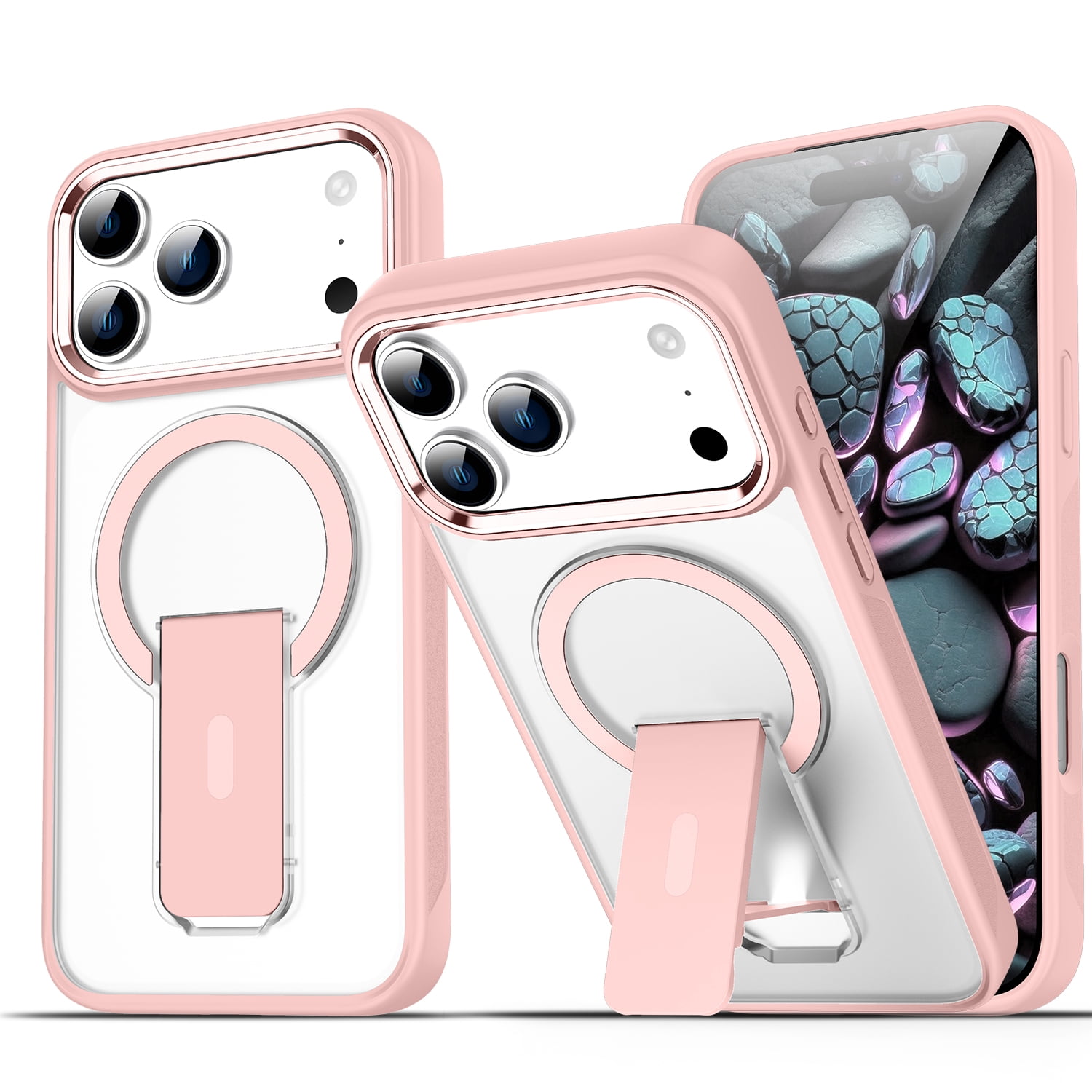 Becova Magnetic Kickstand Case for Apple iPhone 17 Pro, Compatible with ...