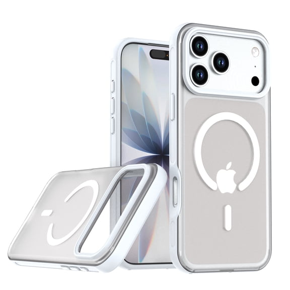 Becova for iPhone 18 Pro Max Magnetic Case, Compatible with Magsafe Slim Fit Hard PC Shell Anti-Fingerprint Non-Slip Shockproof Protective Bumper for Women Men