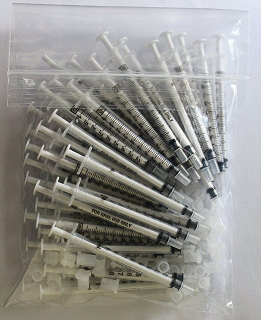 BECTON DICKISON Becton Dickinson General Purpose 1 ml Clear Oral Syringe Tip Cap (Non Sterile), 50 Count