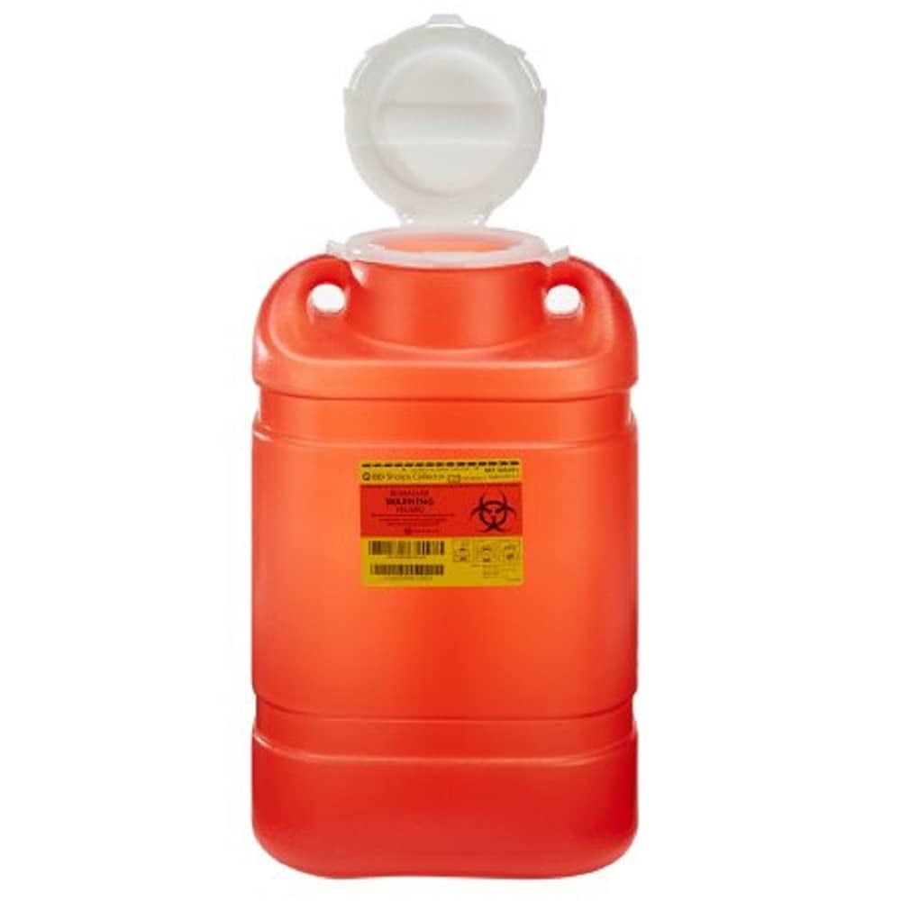 BectonDickinson Multi Purpose Sharps Container 1 Piece 5 Gallon by BD