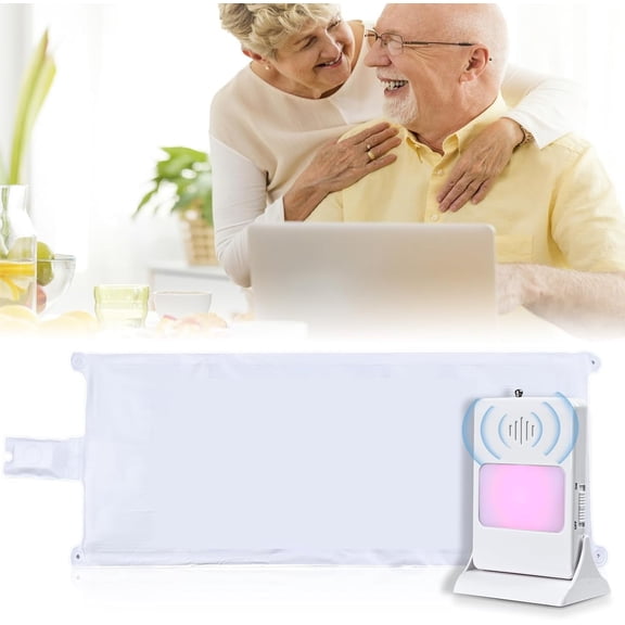 Bed Alarm System - Wireless Early-Alert Bed Sensor Pad, Pager Bed Alarms and Fall Prevention for Elderly and Dementia Patients