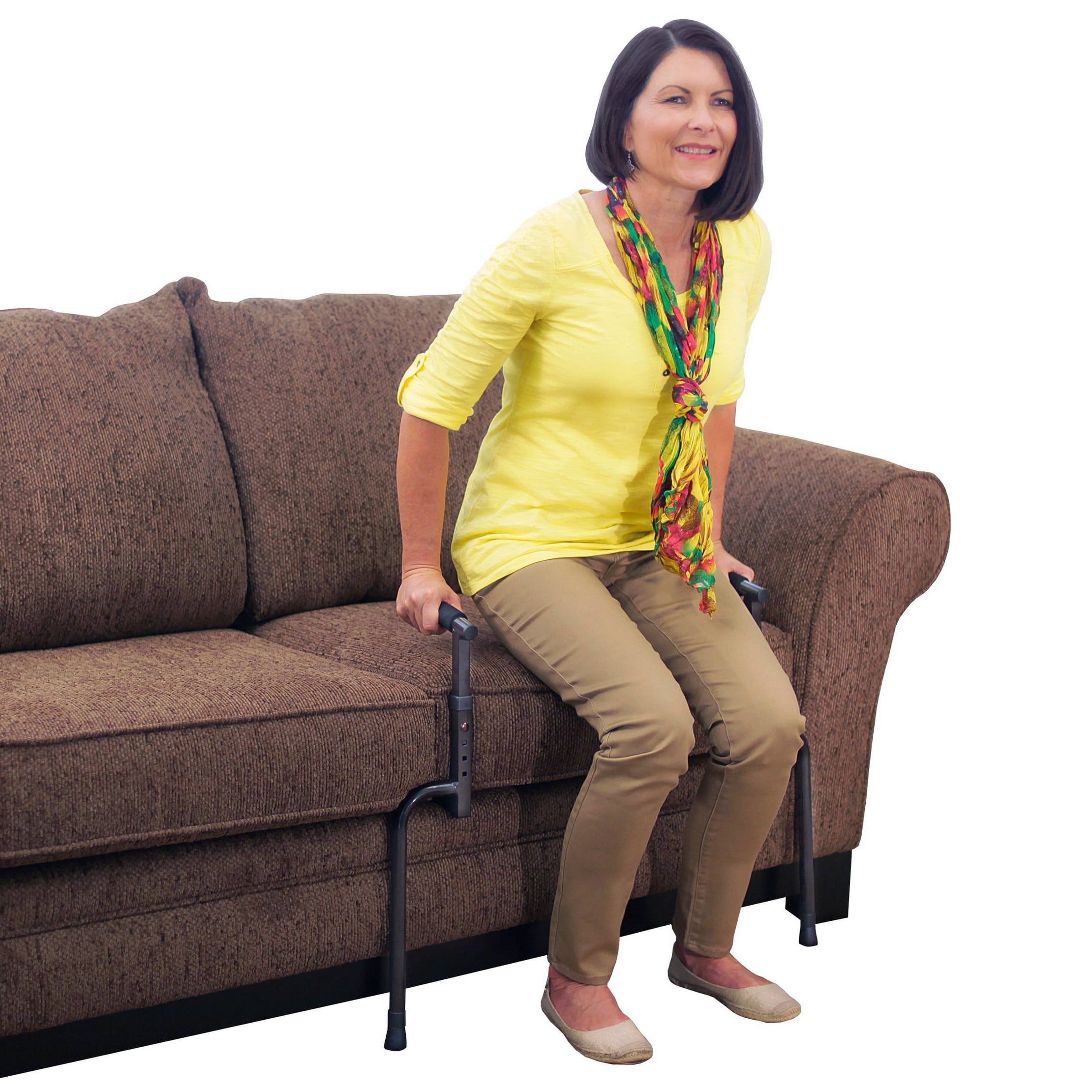 Black Adjustable Universal Stand Assist for Couches and Chairs