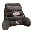 thumbnail image 1 of Bed Backrest Pillow For Sitting Up In Bed, Reading Pillow With Arms, Lumbar Cushion For Sofa, Chair, Floor, And Dorm, 1 of 6