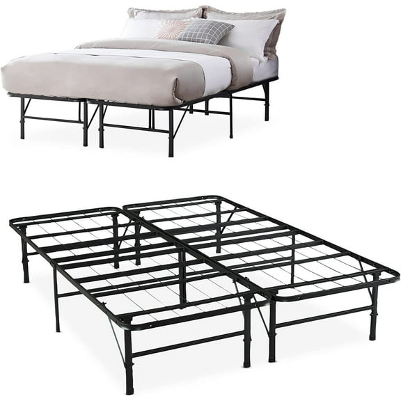 Bed Bath & Beyond IdealBase 14" Foldable Heavy Duty Bed Frame, Full