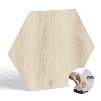 Bed Bath & Beyond Pistachio Lucida, Hex Peel and Stick Flooring Tiles, Flooring Materials, 36-Piece