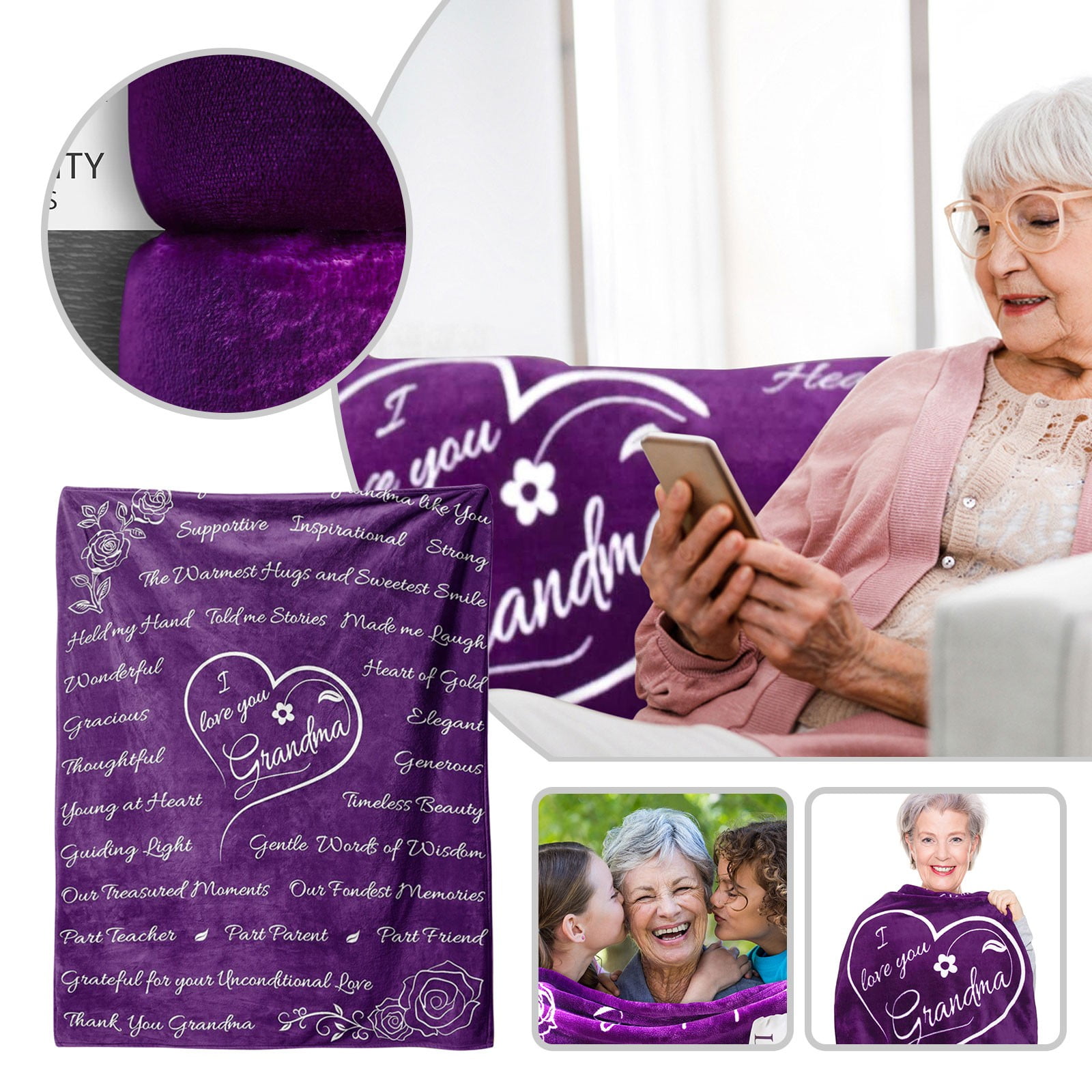 Bed Blanket Fluffy Woven Fleece Summer Weighted Blanket Cover Chunky