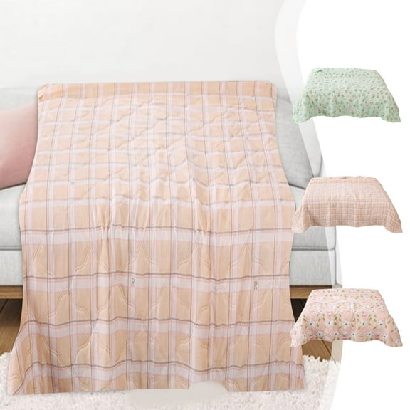 Bed Blanket | Lightweight Sofa Cover | All Season Soft Polyester Throw, Warm Breathable Nap Layer, Machine Washable, Multicolor, 100x150cm