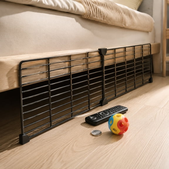 Bed Bottom Guard Cat Proof Sealant, Anti Dirt Pet Barrier Partition Board for Under Bed Balcony Cabinet, Easy Install Gap Blocker for Cat Dog Furniture Protection Home Use