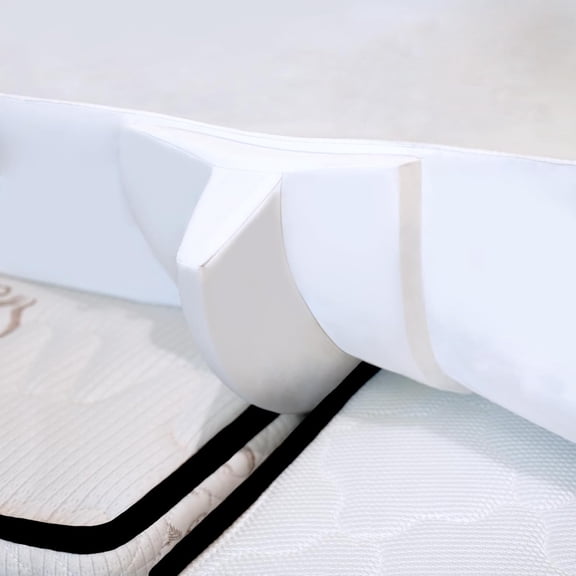 Bed Bridge with Mattress Protector, Twin to King Bed Converter Kit - Split Twin XL to King Gap Filler for Adjustable Beds, Mattress Connector with Cover for Guests Stayovers,Family Room Vacation