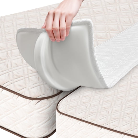 Bed Bridge Size To King Waterproof Split Filler Converter 75" X 12"