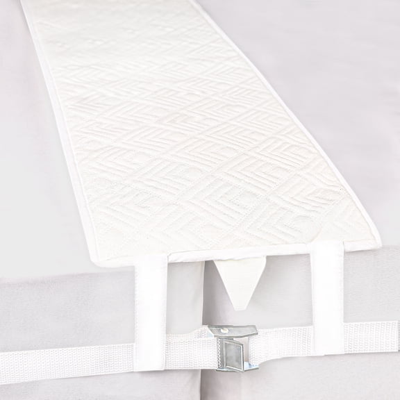 Bed Bridge Twin to King Converter Kit - Adjustable V-shape Bed Connector -Extra Wide Bed Gap Filler - Non-Slip Design Mattress Connector - Light Upgrade Easily Combine - Storage Bag Included