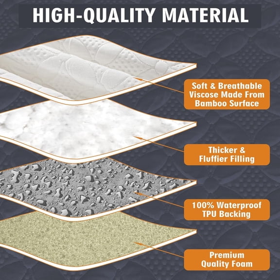 Bed Bridge Twin Size to King Size, Twin to King Converter, Split King Gap Filler for Adjustable Bed, 75" x 12"$$Home Decor, Kitchen, & Other