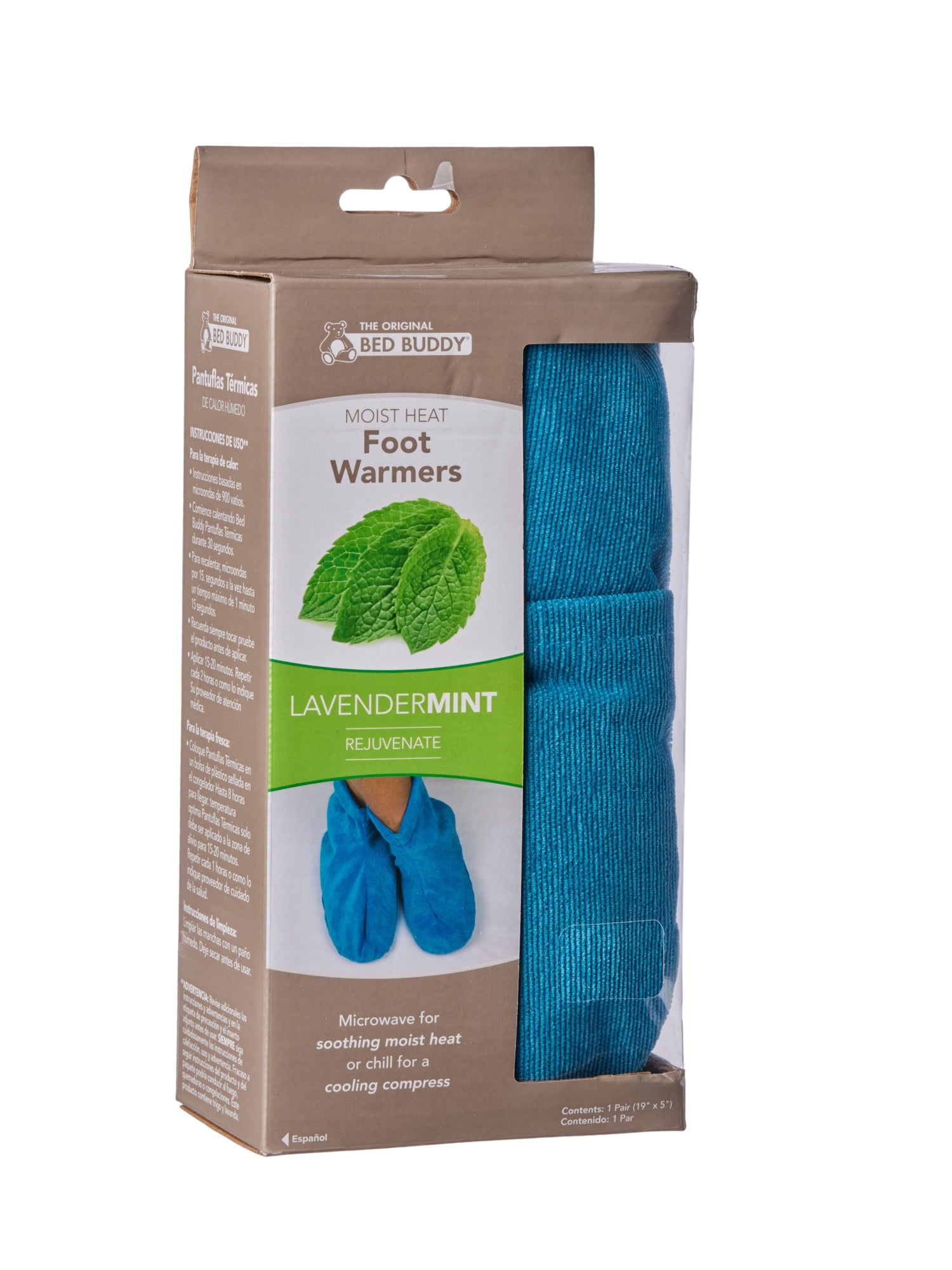 Bed Buddy Foot Warmers with Aromatherapy, Heated Slippers for Women