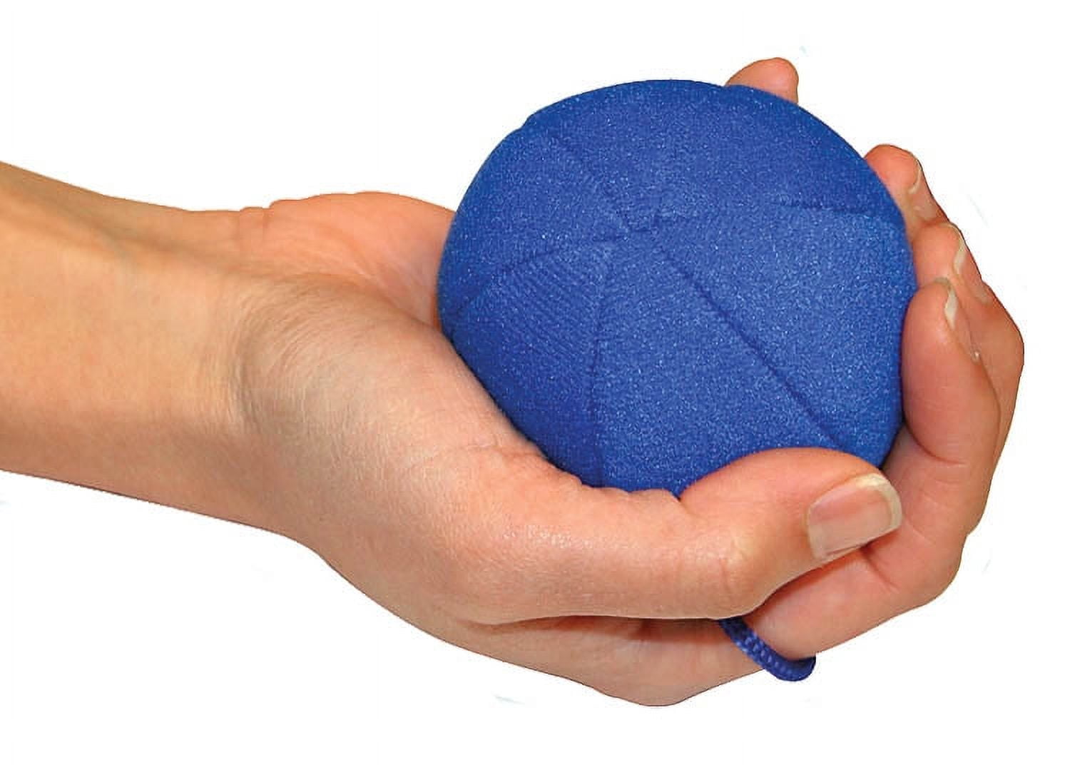 Bed Buddy Iso-Ball, Stress Ball and Grip Trainer with Moist Heat Therapy, Blue
