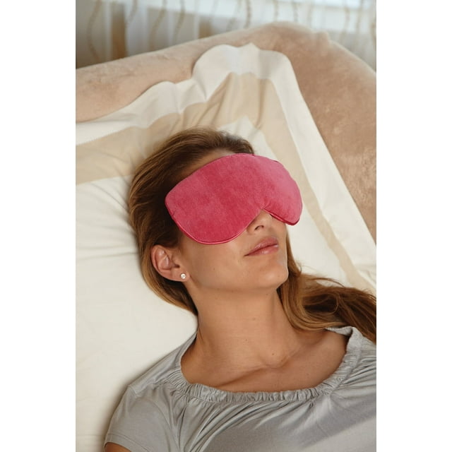 Bed Buddy Reusable Aromatherapy Eye Mask with Hot & Cold Therapy, for