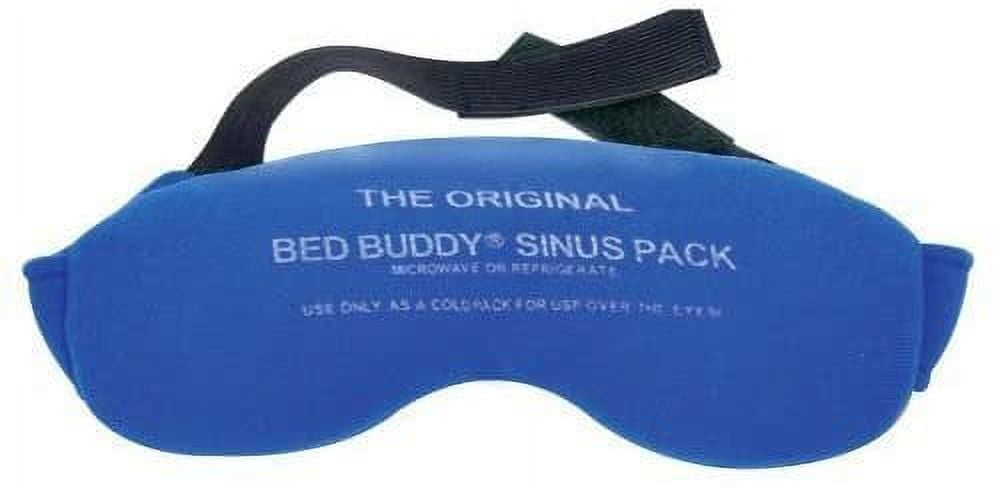 Carex Bed Buddy Hot and Cold Sinus Pack 1-1/5 x 26-1/2 x 4 Inch, 2 Pack