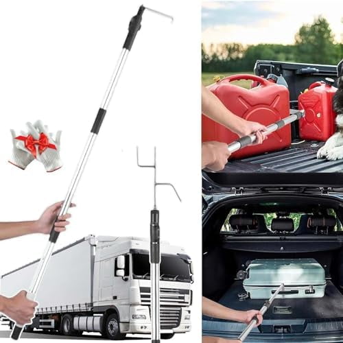 Bed Buddy - Truck Bed Grabber Magnetic,2025 New Bed Buddy Truck Tool,Bed Buddy - Truck Cargo Grabber, Telescoping Pickup Truck Bed Retriever Tool,Bed Buddy Truck (67in)