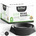 thumbnail image 1 of Bed Bug Blocker (Pro) Interceptor Traps — 4 Pack | Interceptors, Monitors, and Detectors for Bed Bugs, 1 of 10