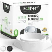 Bed Bug Blocker (Pro) Interceptor Traps — 8 Pack | Interceptors, Monitors, and Detectors for Bed Bugs