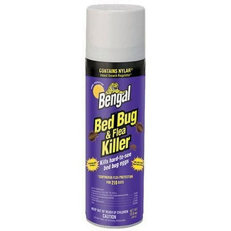 Bengal Bed Bug & Flea Killer Spray - Indoor Repellent - 17.5 oz