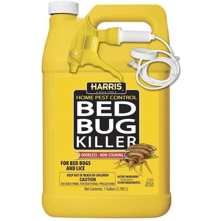 HARRIS Bed Bug Killer Spray - Insecticide, Gallon - 2 Pack
