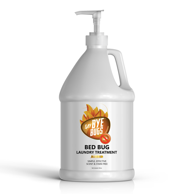 Bed Bug Killer. Say Bye Bugs. Bed Bug Extermination Laundry Detergent