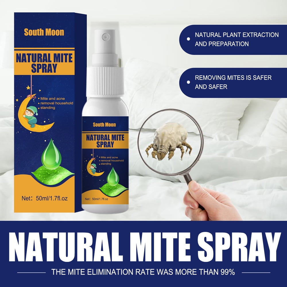 Bed Bug & Mite Killer Spray Gently Eliminate Dust Mites Human Safe