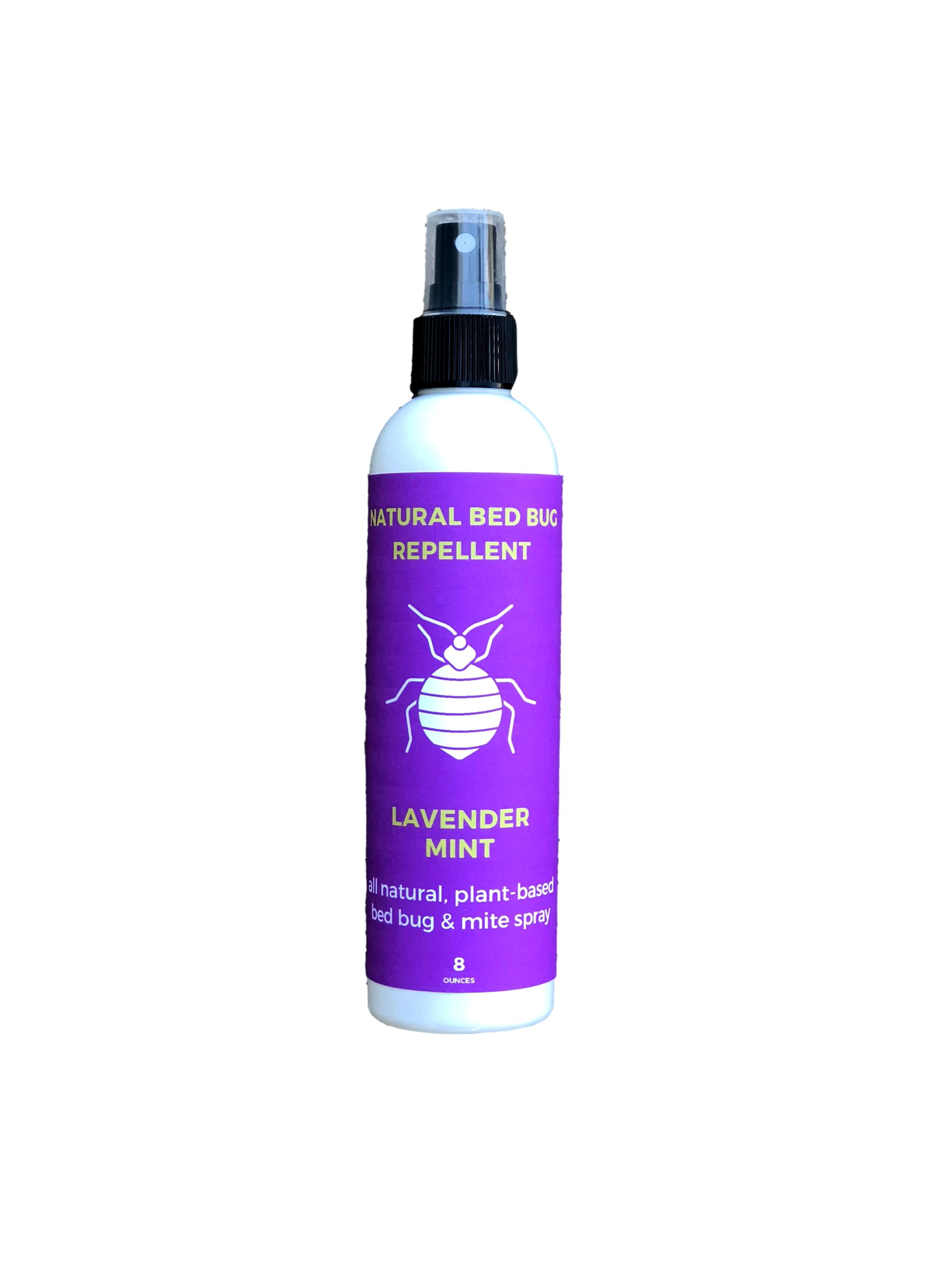 Bed Bug & Mite Repellent Spray, Natural Lavender Scent, ReadytoUse, 8