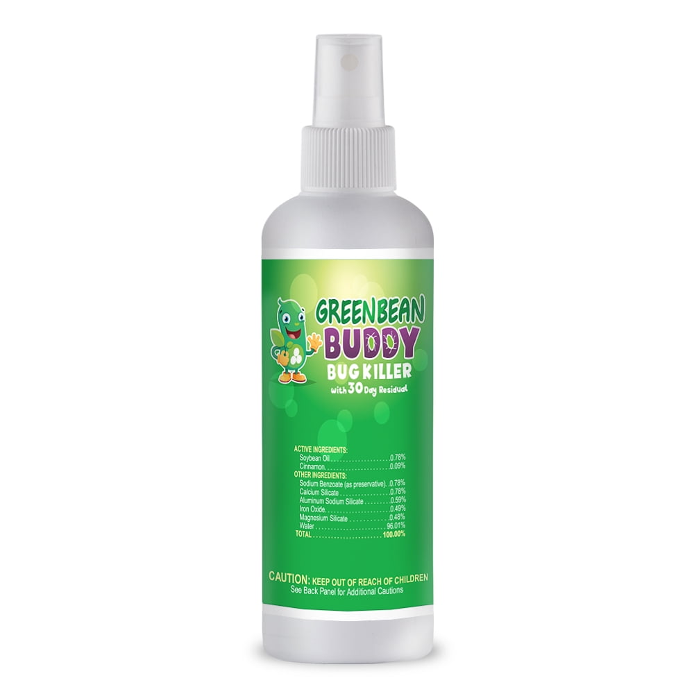 Bed Bug Spray, Roach Killer, Flea and Tick Treatment with Dry Residual, 3oz