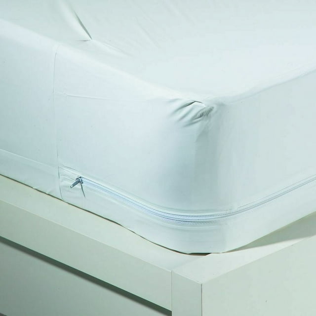 Bed Bug Waterproof Zippered Vinyl Mattress Cover/Protector 9