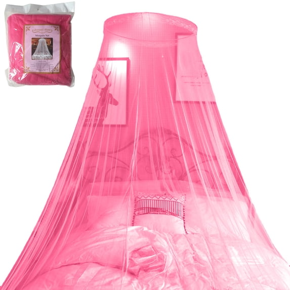Bed Canopies Encrypted Dome Mosquito Net Ceiling Floor Installation for 1.5M-1.8M Beds