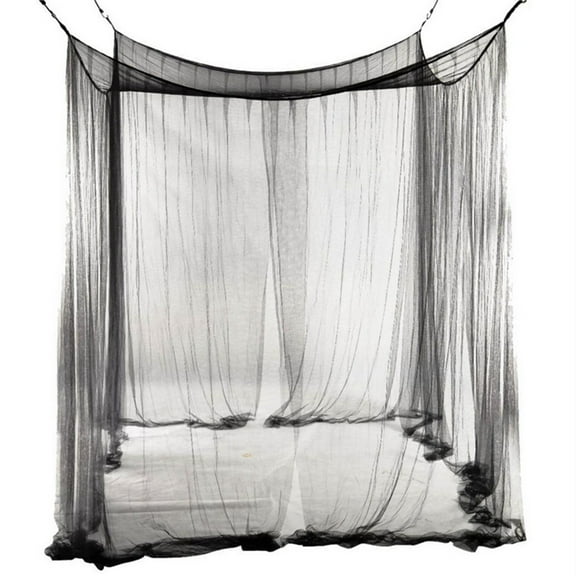 Bed Canopy Mosquito Net Curtain Solid Color Mesh 4 Doors Bedroom Home Decor Gift;Bed Canopy Mosquito Net Curtain Solid Color Mesh 4 Doors Bedroom Home Decor