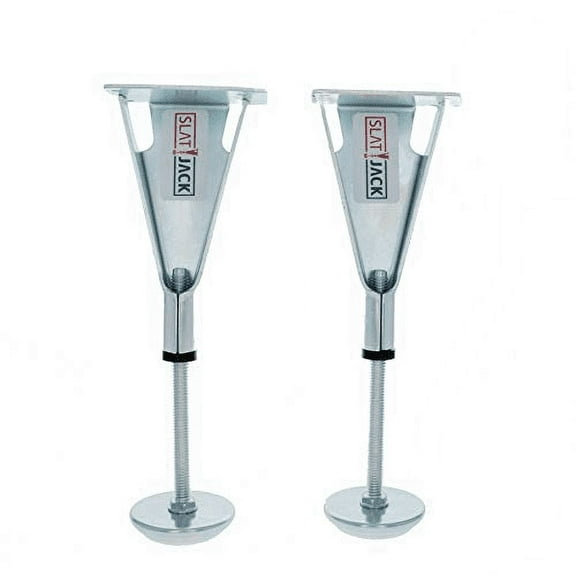 Bed Claw SlatJack Adjustable Center Support Leg for Sagging Mattress Caused by Sagging Wooden Bed Slats, Bed Frame (Set of 16)