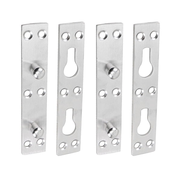 Bed Connecting Fitting Brackets Heavy Duty Bed Frame Fasteners Invisible Bed Buckle Easy to Install