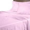 thumbnail image 1 of Bed Cot Fitted Sheet - 30" x 80" Light Pink Stripe - 1 Qty Cot Fitted Sheet Only - Cot Size Mattress 4"-8" Deep - Perfect for Narrow Twin/Cot Size/Rv Bunk/Guest Bed/Camping Cot, 1 of 6