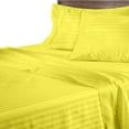 thumbnail image 1 of Bed Cot Fitted Sheet - 33" x 75" Yellow Stripe - 2 Qty Cot Fitted Sheet Only - Cot Size Mattress 4"-8" Deep - Perfect for Narrow Twin/Cot Size/Rv Bunk/Guest Bed/Camping Cot, 1 of 6