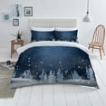 thumbnail image 1 of Bed Cover Set Highend Polyester Comforter Cover Set with Pillowcase Christmas Tree Printed ,Twin (68"x86"), 1 of 5