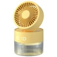 Bed Fan for under Sheets Bed Side Fan Small Window Fan Quiet 350ml Mini