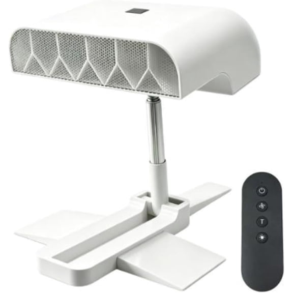 Bed Fan Under Sheets; USB Rechargeable; ABS Material; Remote Control Supported; 5-speed Adjustable Airflow; Quiet Operation.