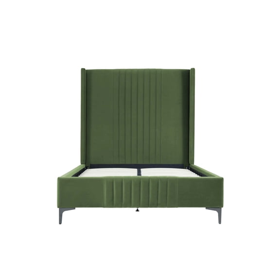 Bed Frame 48" Bed in Moss Green