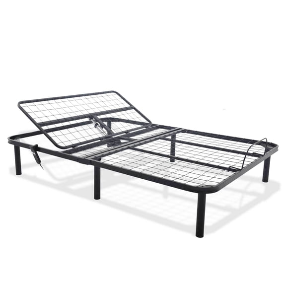 Bed Frame Black Head Up Only King Adjustable Bed Base