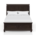 thumbnail image 1 of Bed Frame Dark Cherry King Storage Bed, 1 of 5