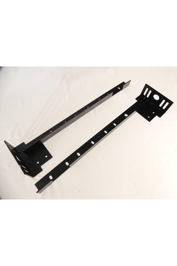 Bed Frame Extension Set, Extend a Metal Bedframe to Meet a Headboard or Footboard, 2 Pieces, Hardware Included, by Tech Team