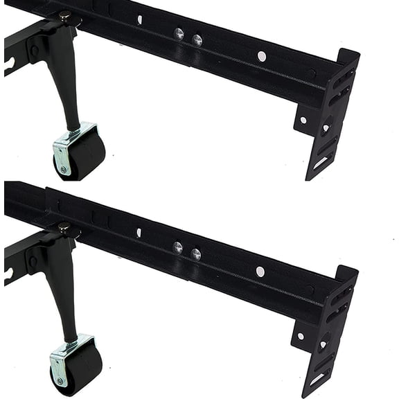 Bed Frame Footboard Extension Brackets Set Attachment Kit, Bolt-on Footboard Extension Bracket Attachment Kit - Fit for Twin,Full,Queen,King Size Bed