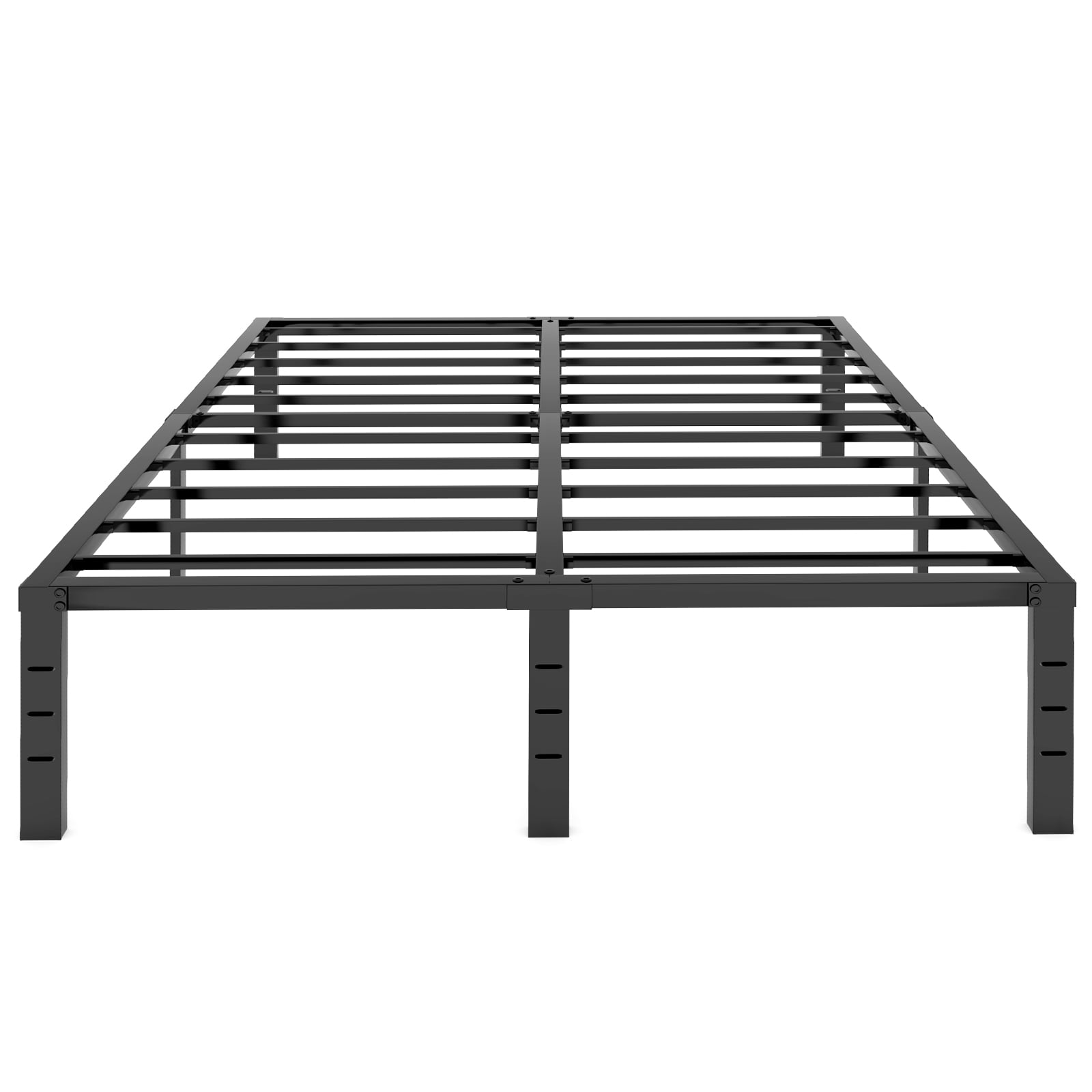 Bed Frame - Full Size Heavy Duty Platform Bed with Underbed Storage, 18 ...