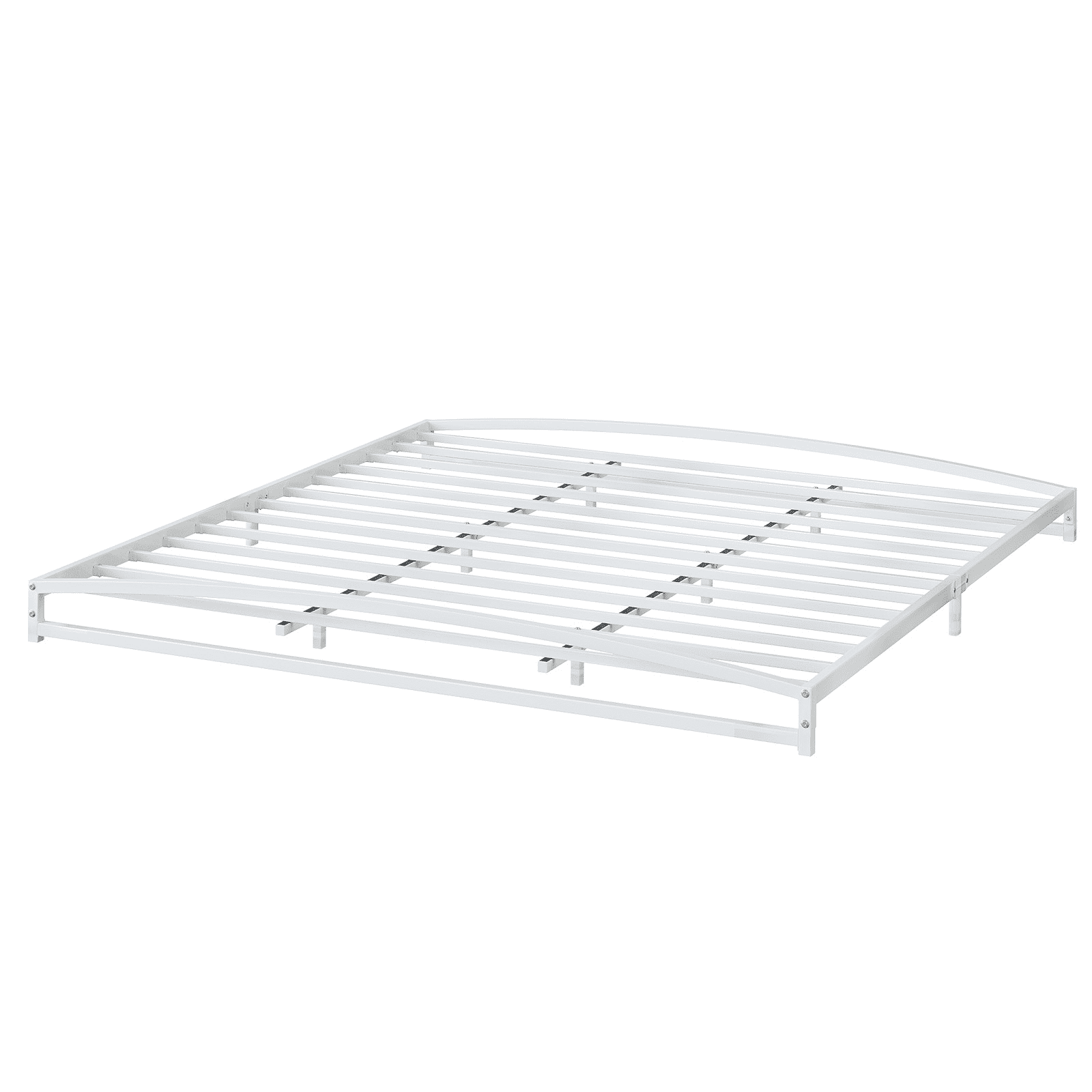 Bed Frame No Box Spring Needed, Low Bed Frame Full Size,Heavy Duty ...