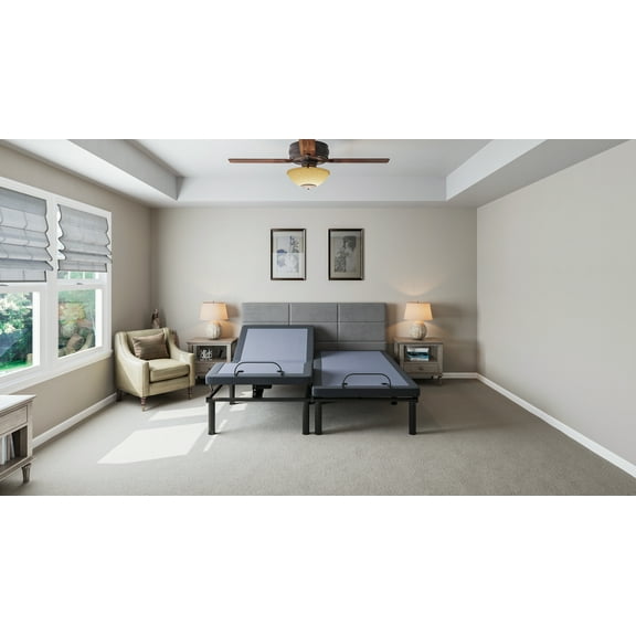 Bed Frame Split California King Adjustable Bed Base with Head and Foot Position Adjustments