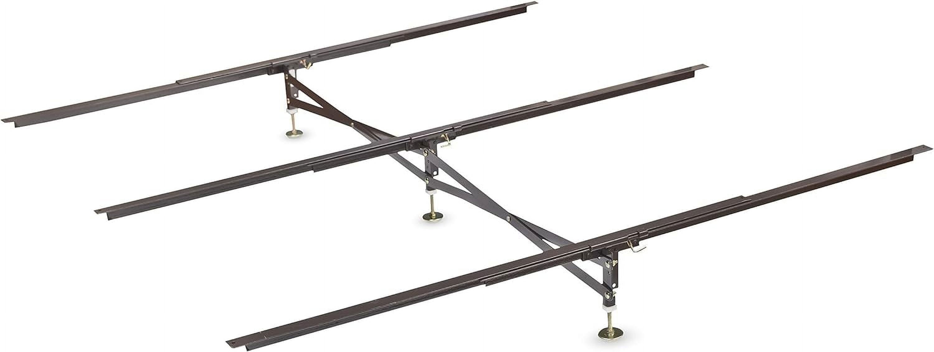 Bed Frame Support System, GS3 XS Model 3 Cross Rails and 3 Legs